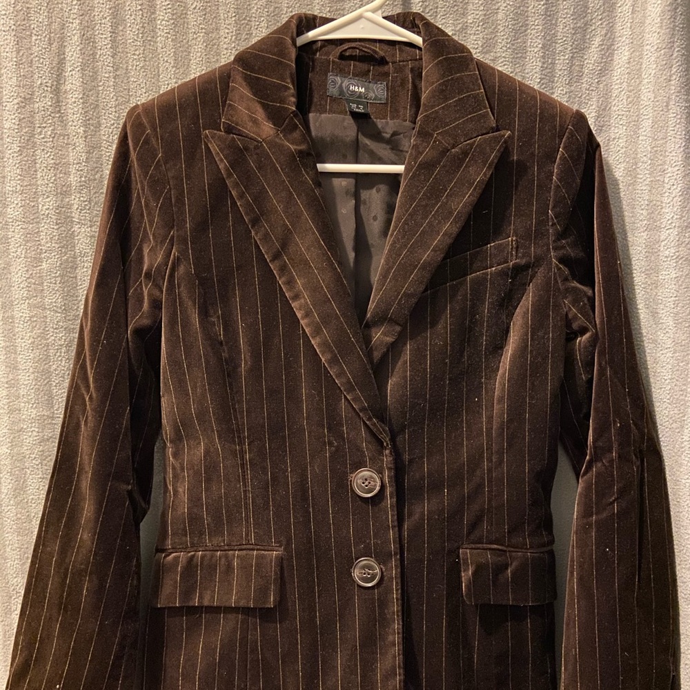 Vintage H&M Velvet Blazer